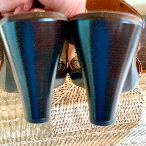 🔥NeW🔥 NIB‼️ Söfft Croc-embossed leather slide sandals - Size 7.5 ✨✨✨ - Picture 10 of 13